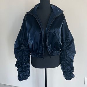 Reflective Bomber Jacket